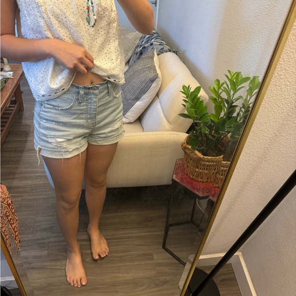 Madewell Shorts (Light Blue) - Picture 8 of 8